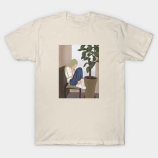 sad girl T-Shirt